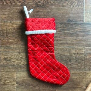 Target Red Quilted Christmas Stocking | Christmas Stocking | Holiday